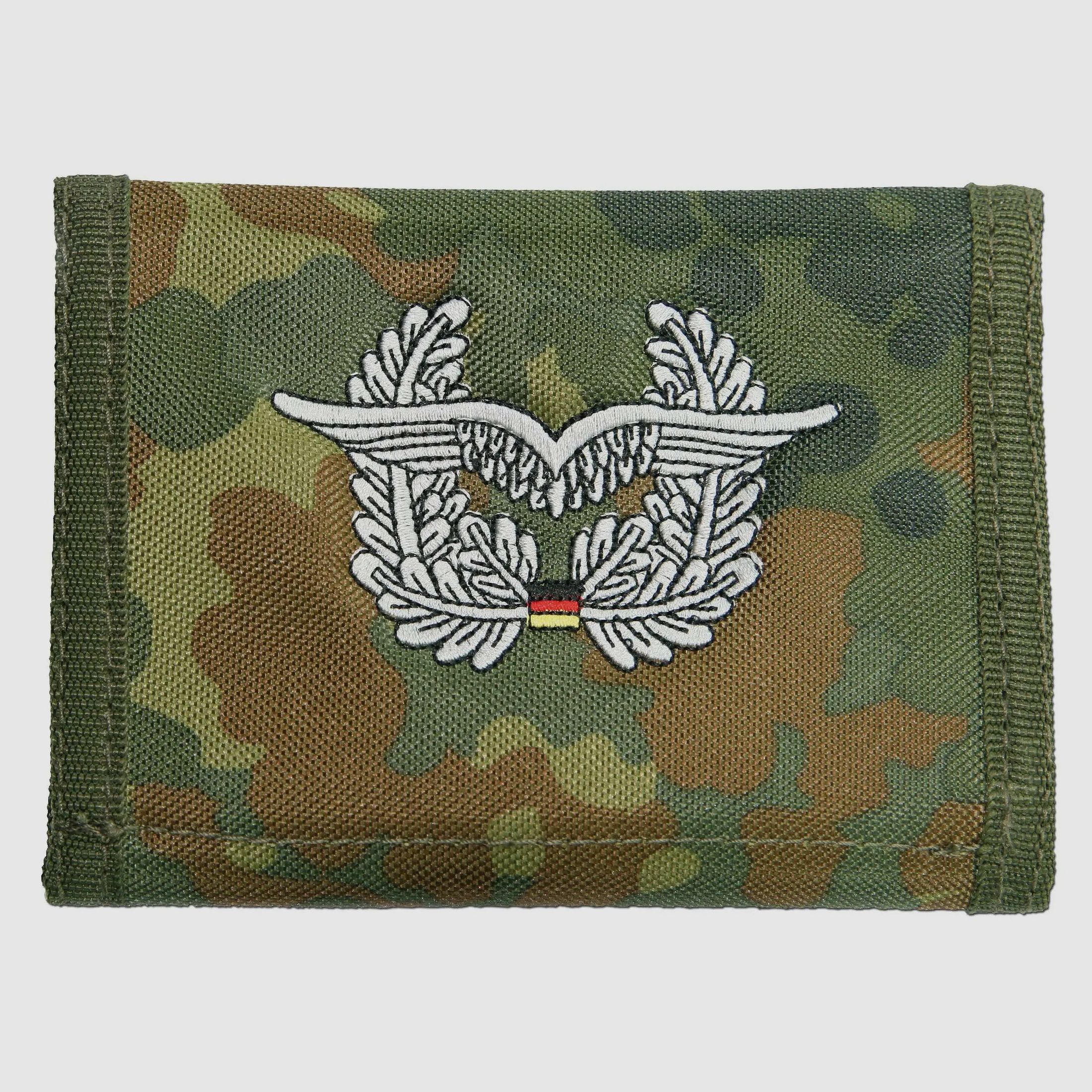 MFH Portemonnaie Truppengattungsabzeichen flecktarn