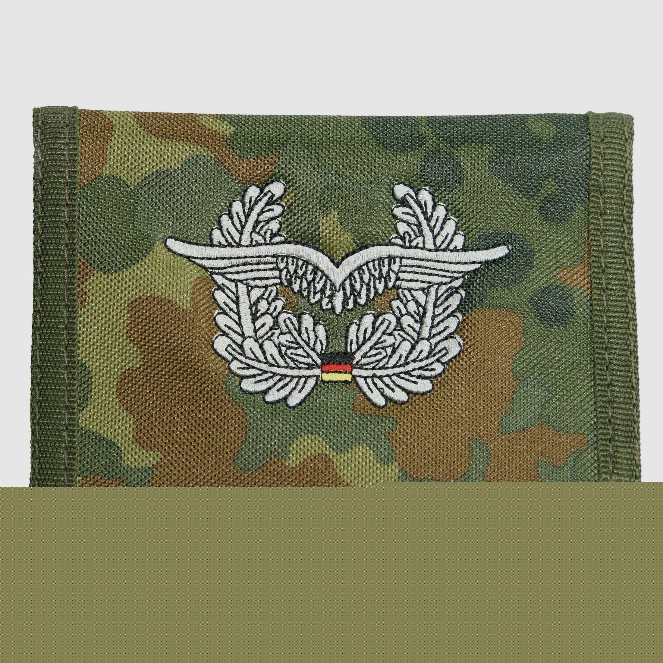 MFH Portemonnaie Truppengattungsabzeichen flecktarn