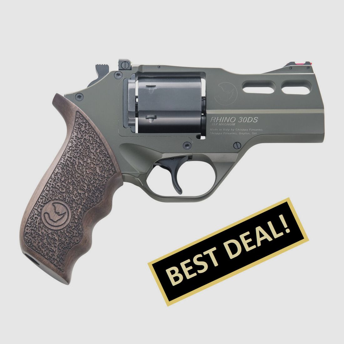 Chiappa Rhino 30 DS - Hunter OD Green .357 Mag