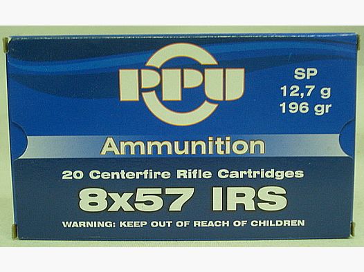 8x57IRS PSP Teilmantel - 12,7g/196gr (a20) #A-475