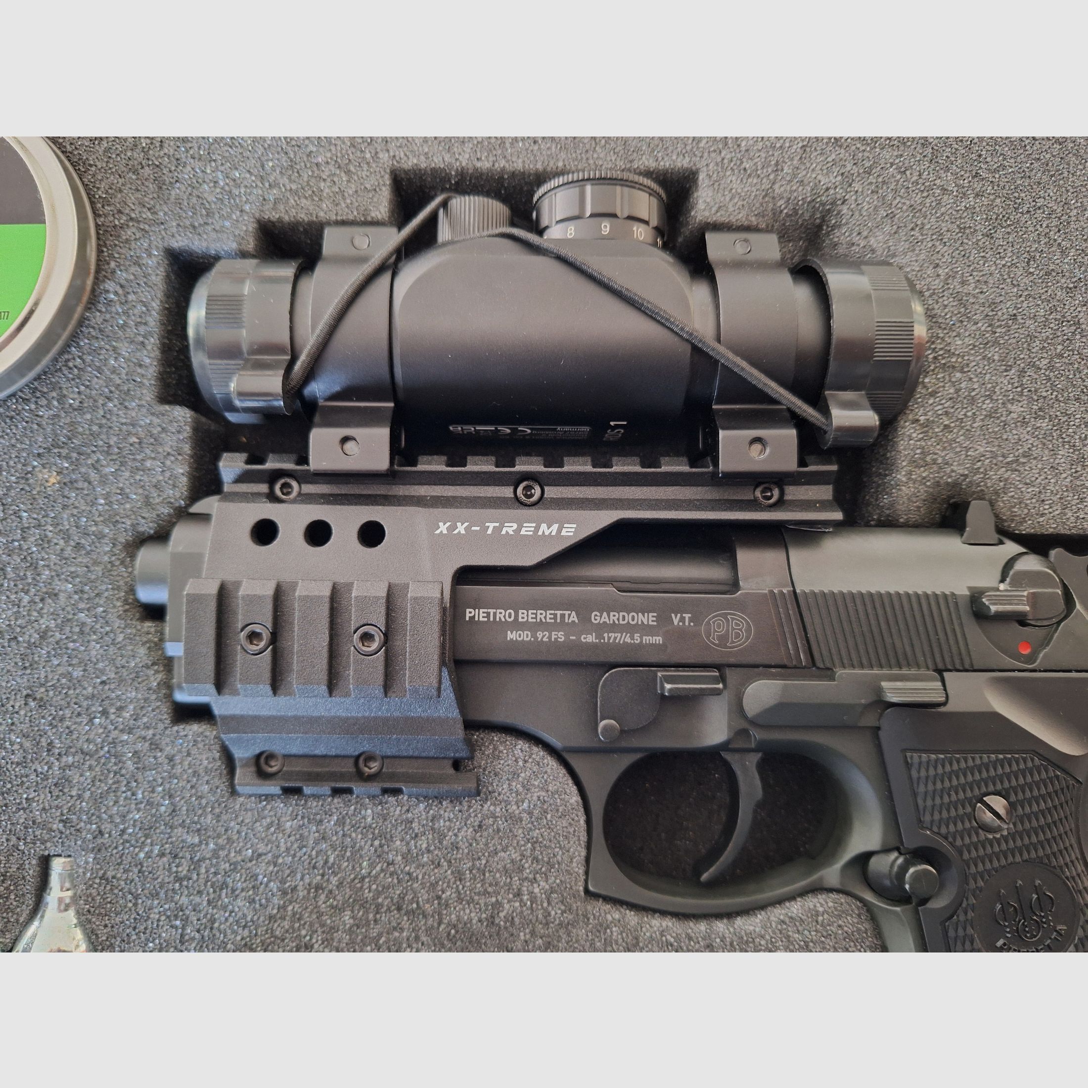 Beretta 92 FS XX-Treme 4,5 mm Diabolo bronzé pistolet Co2