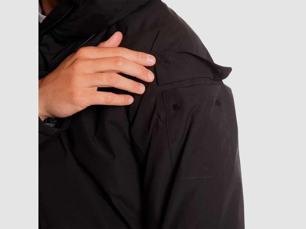CHAQUETA TRANGOWORLD QUERCUS TERMIC VD NEGRO, imagen 6 de 8