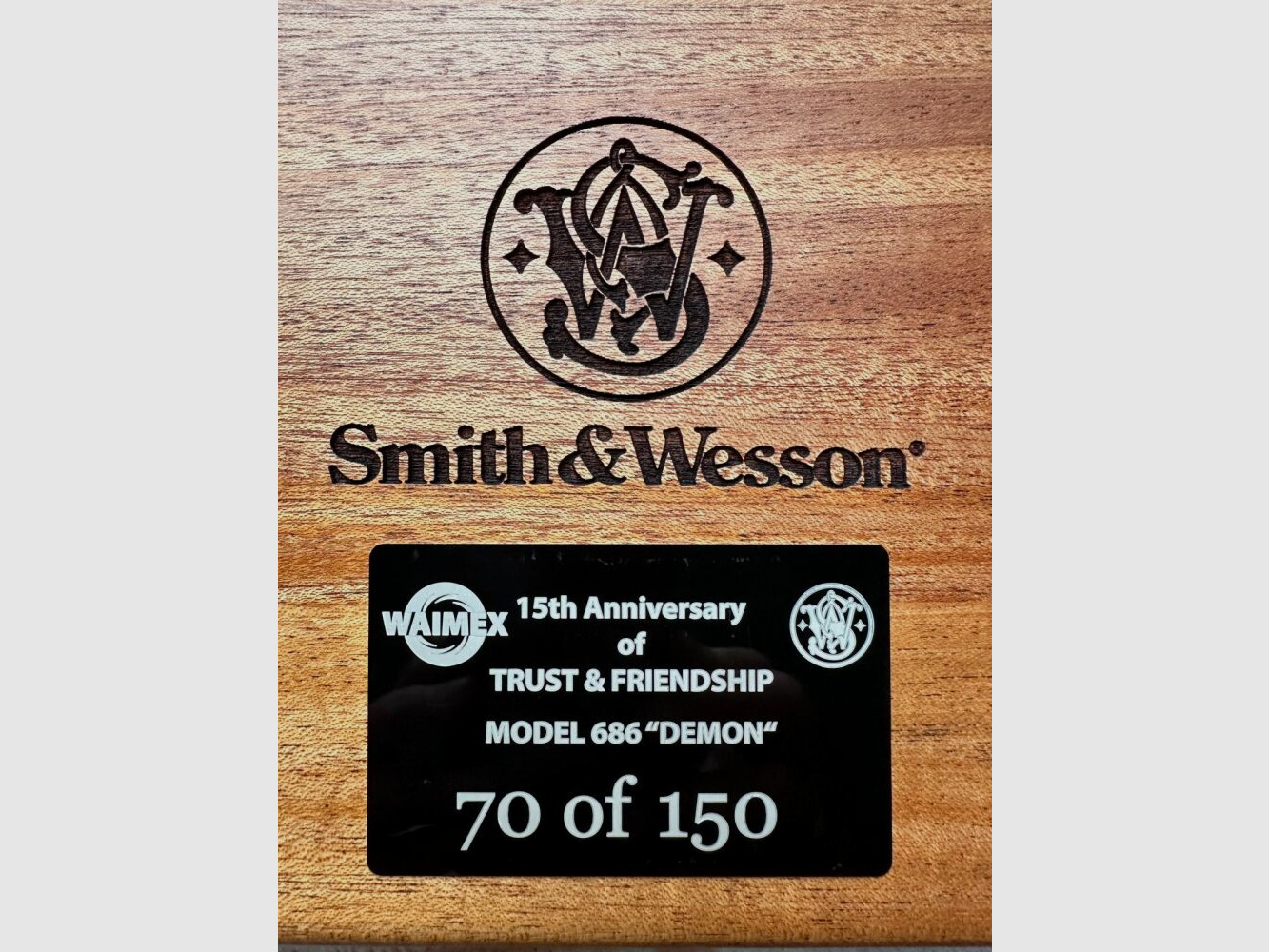 Smith & Wesson	 Smith & Wesson 686 DEMON Special Edition Demon Kal: .357Mag