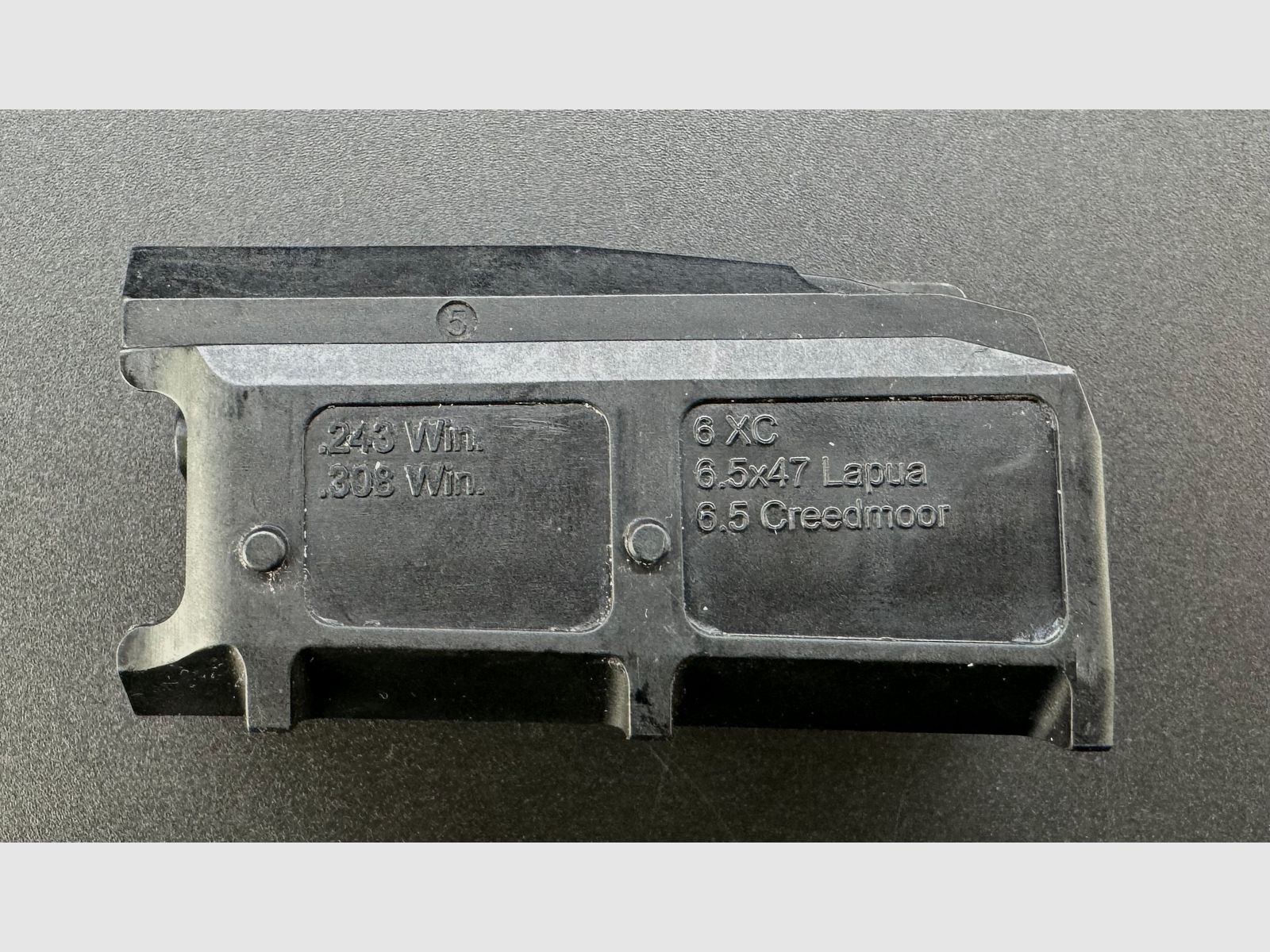 Blaser R8 Lauf Kaliber: .308Win (Standard-Ausführung) mit offene Visierung mit Magazineinsatz