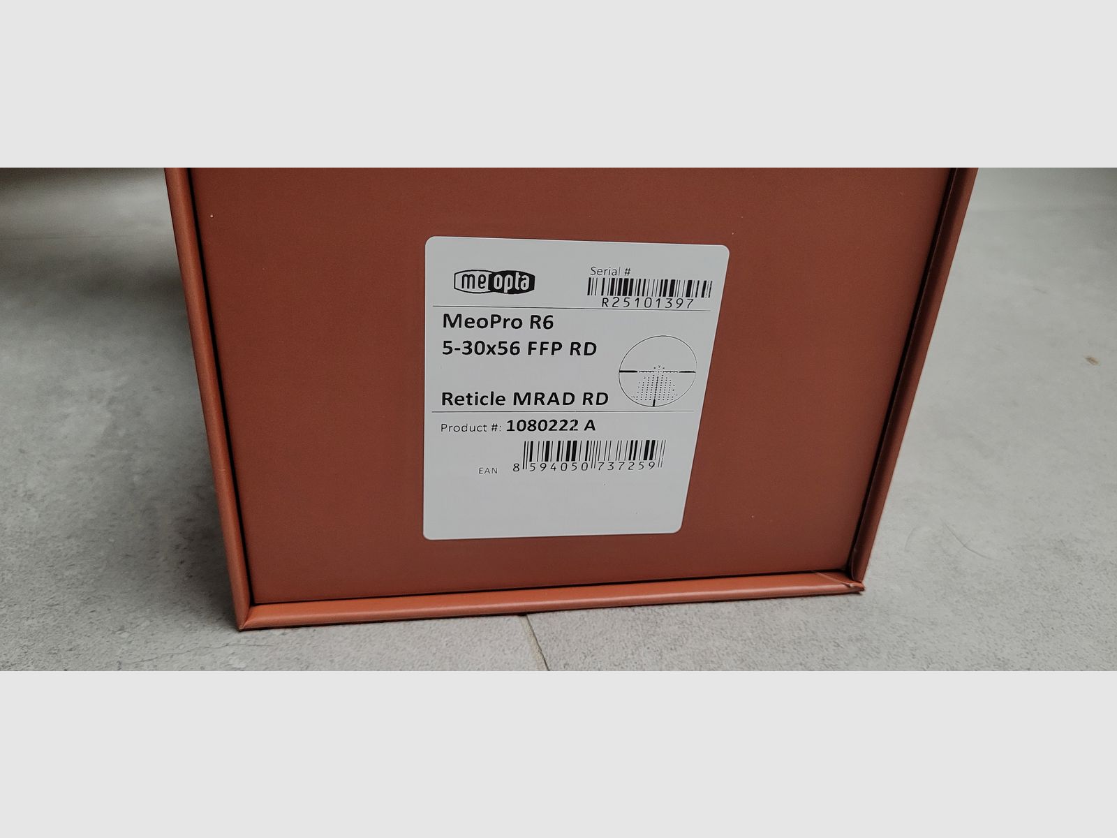 Meopta Meopro R6 5-30x56 FFP Mrad RD