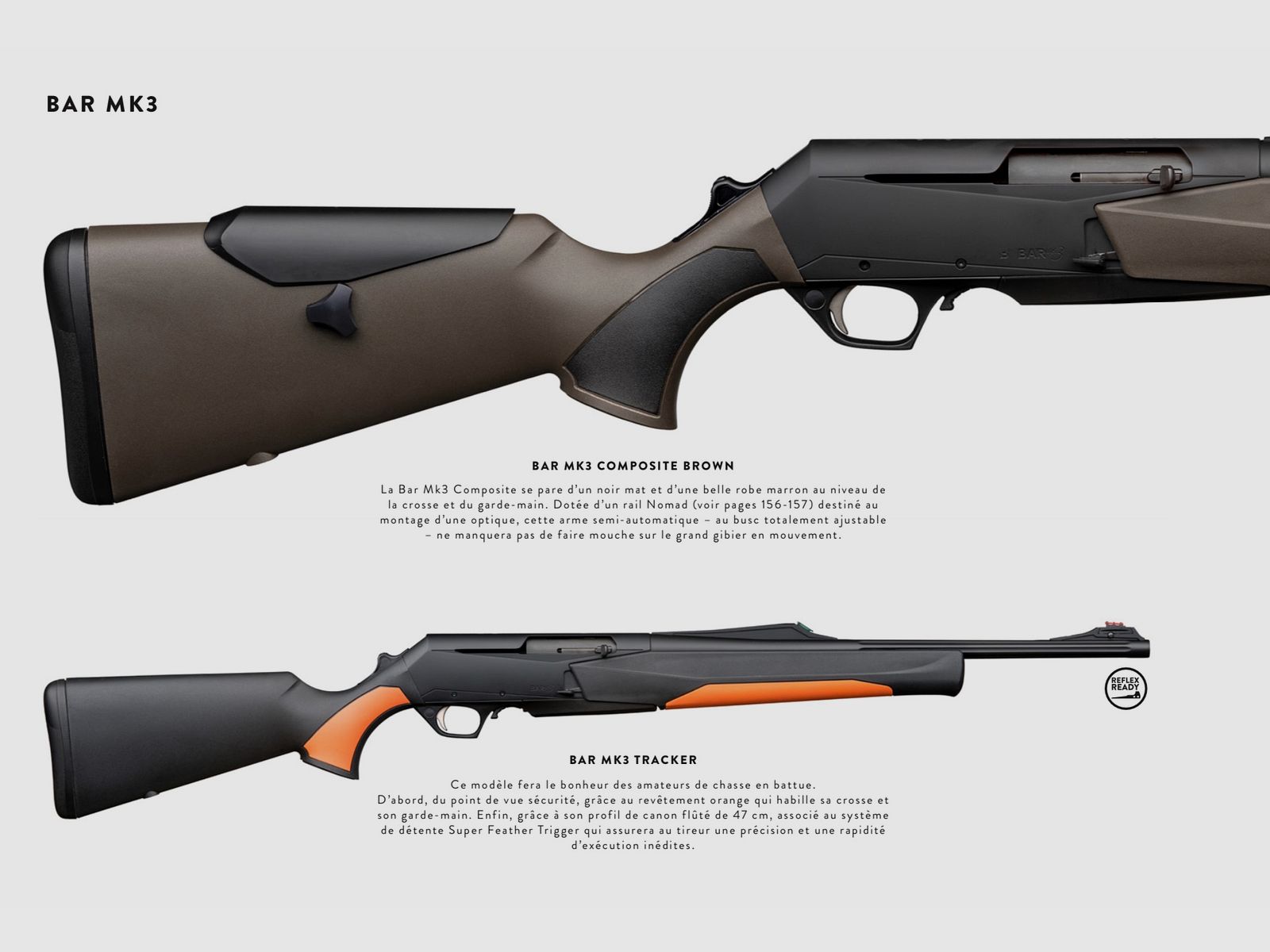 BROWNING / SEMIAUTOMATISCHE BÜCHSE – LINEARES NACHLADEN – MIT HEBEL / ALLE MODELLE, Bild 4 von 16