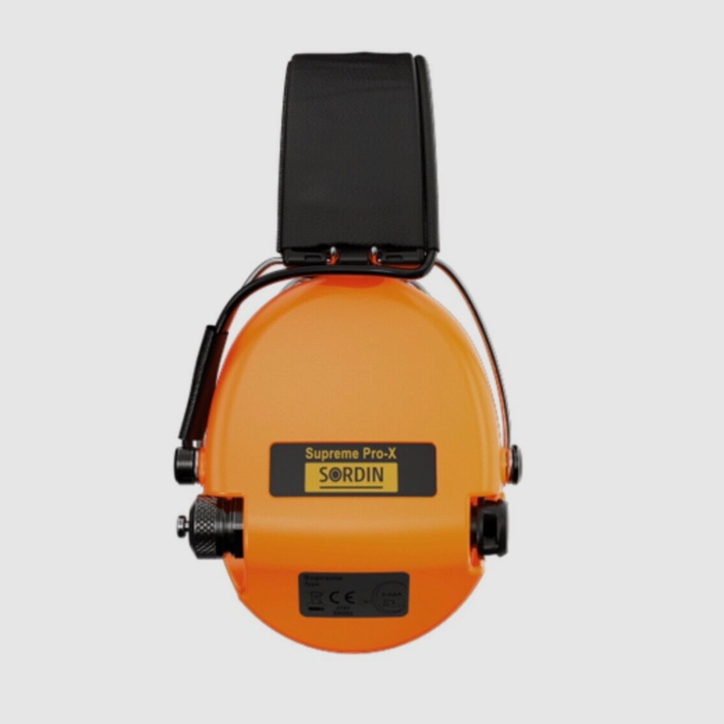 Sordin 75302-X/L-14-S Elektronischer Gehörschutz Supreme Orange Pro X Headband