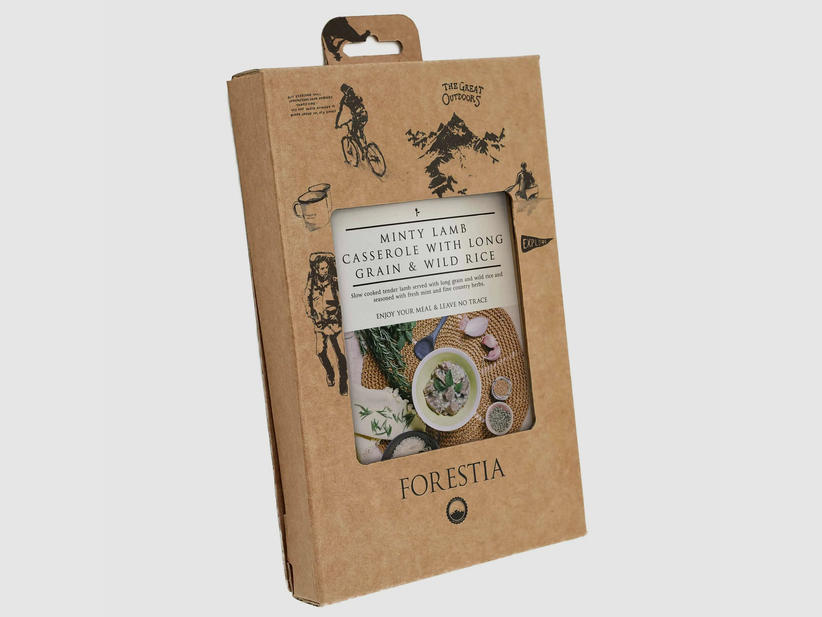 Forestia Lammeintopf mit Minze und Langkorn- und Wildreis