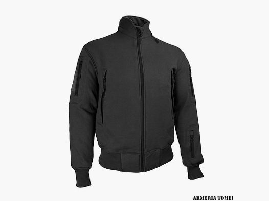 NERG OPENLAND – FLEECE-JACKE SKY Schwarz