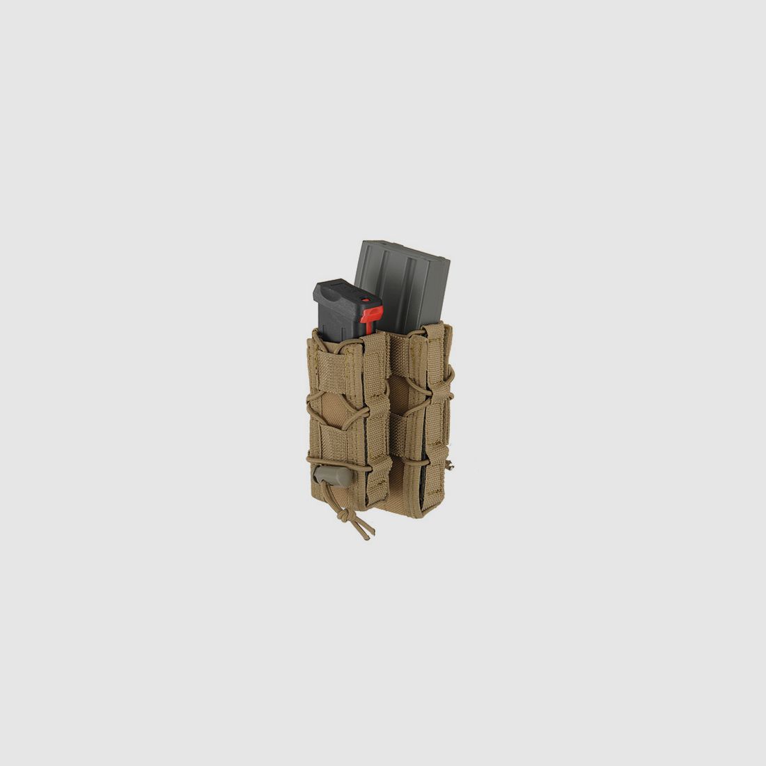 MOLLE Combo Geweer/Pistool Mag Snelheidszak - Coyote [8FIELDS]