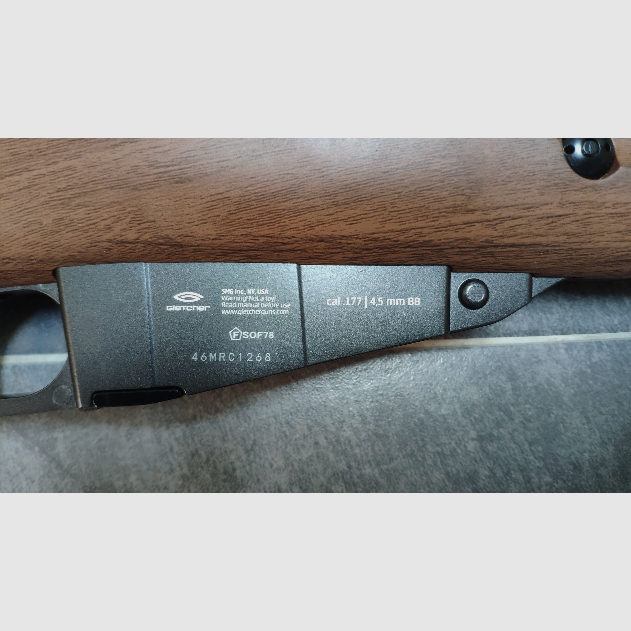 Gletcher M1944 Co2 Luftgewehr Stahl BBs