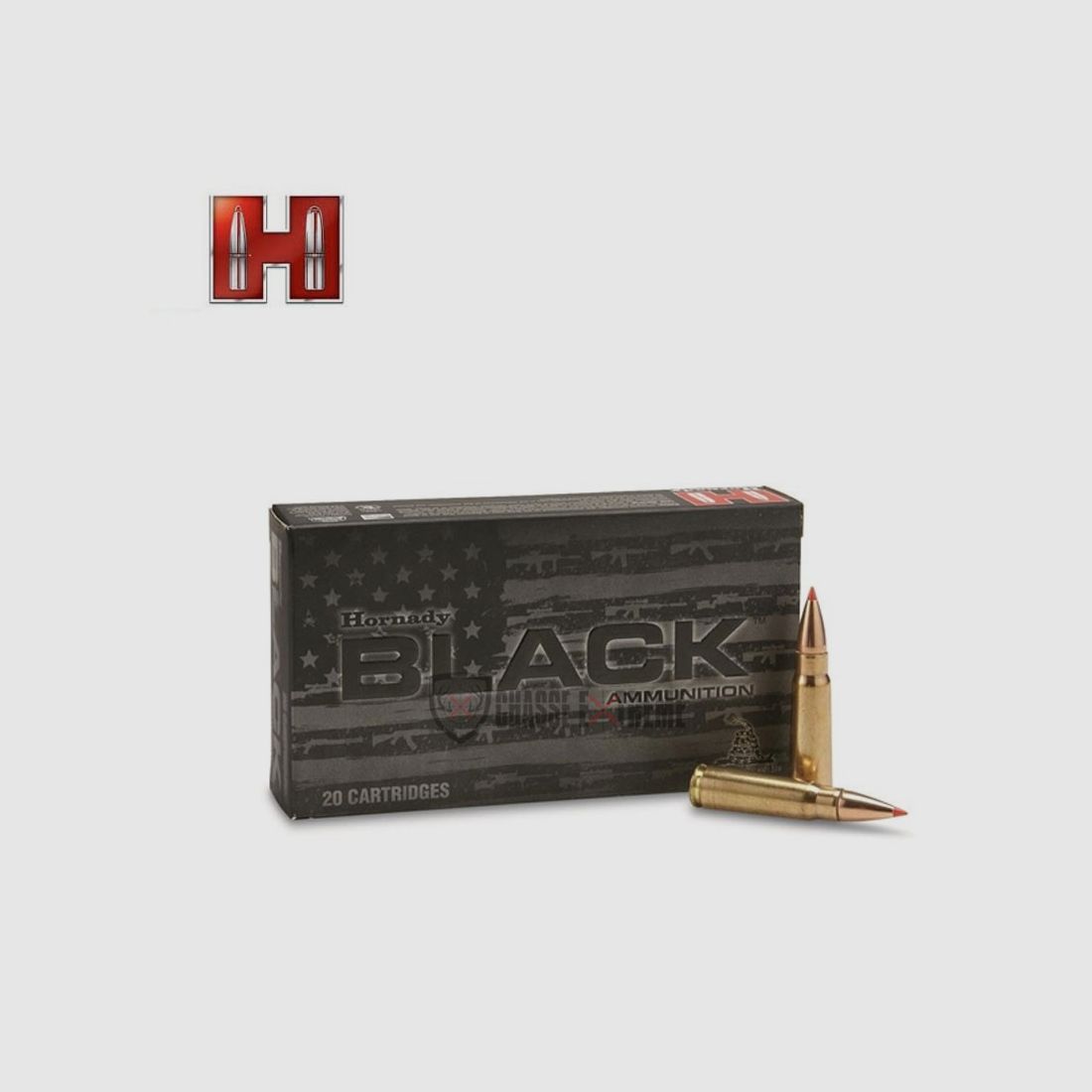 20 nabojów HORNADY Black 7.62x39 123 Gr Sst