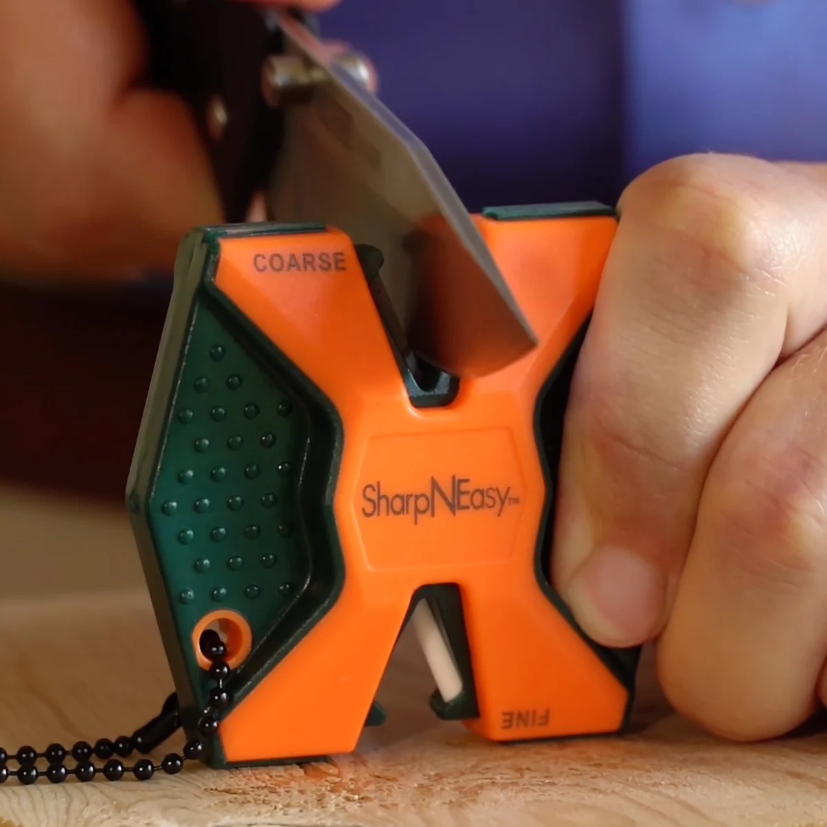 Accusharp zweistufiger Keramikschärfer orange, Bild 1 von 3