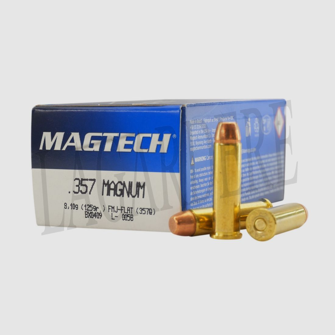 MAGTECH 357G/Q (Patrone mit Geschoss)