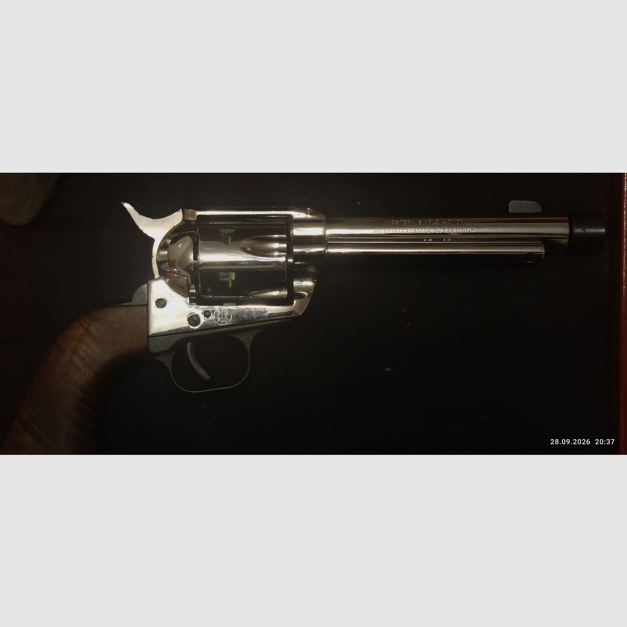 Weihrauch SAA 1873 CHROM PTB 702 9 mm RK  , Bild 3 von 9