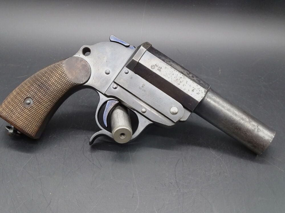 Walther Zella Mehlis Signalpistole Heeresmodel 1934 Kaliber 4 Heeresmodel 1934
