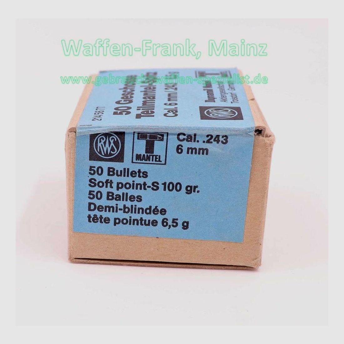 RWS (WZd.Fa.Rottweil) rifle cartridges