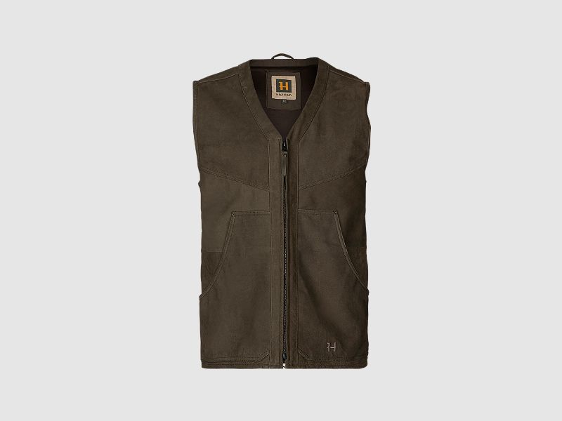 Pro Hunter gilet in pelle Willow Green 46