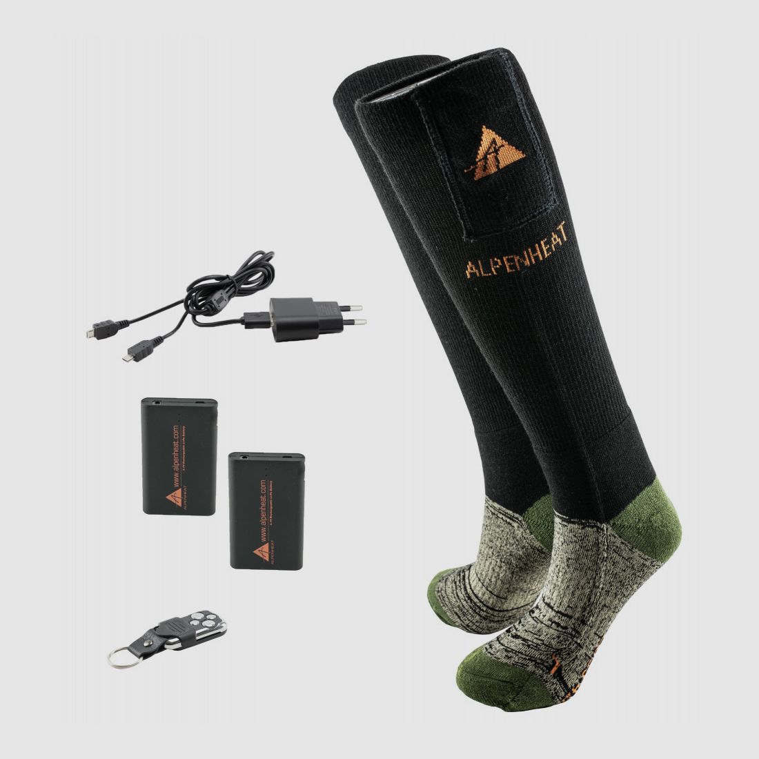 Alpenheat verwarmde sokken FIRE-SOCKS RC wol, afbeelding 1 van 4