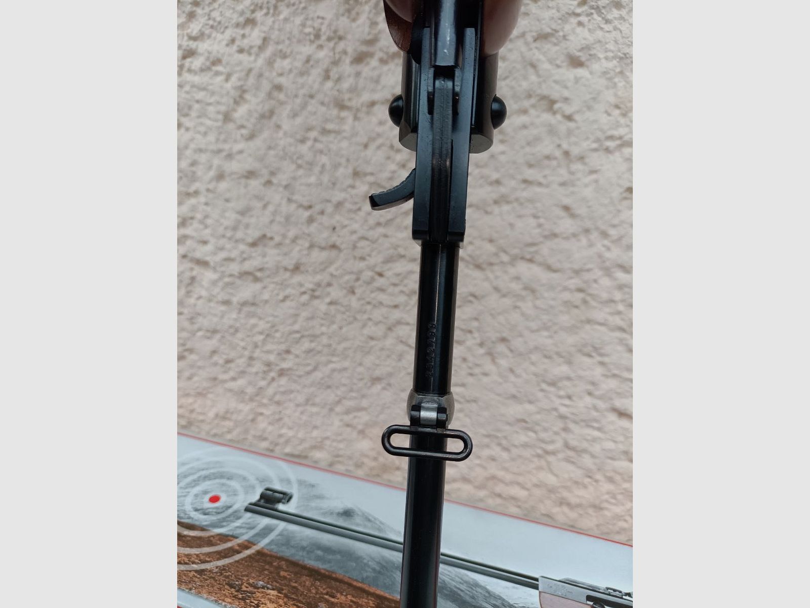 Luftgewehr Weihrauch HW 35 K Schalldämpfer Fernrohr Exportfeder