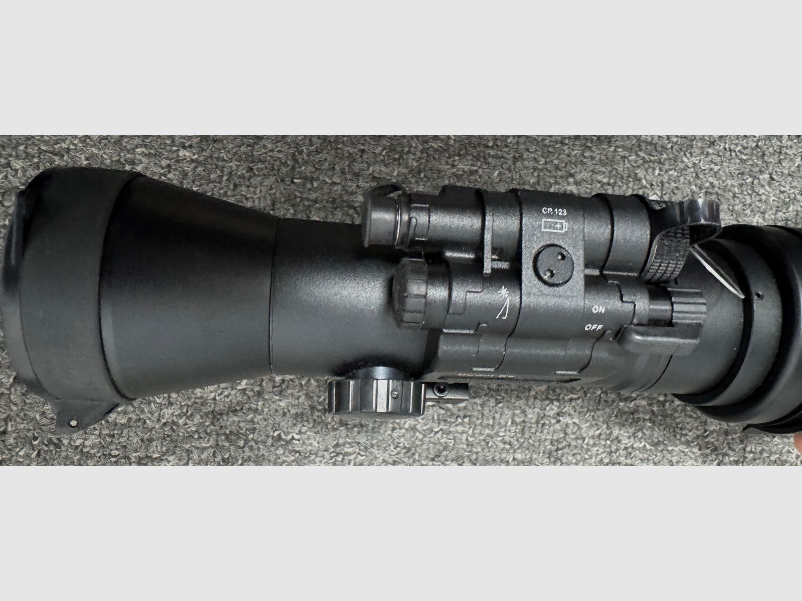 Thimble - 552 with laser pointer & adapter