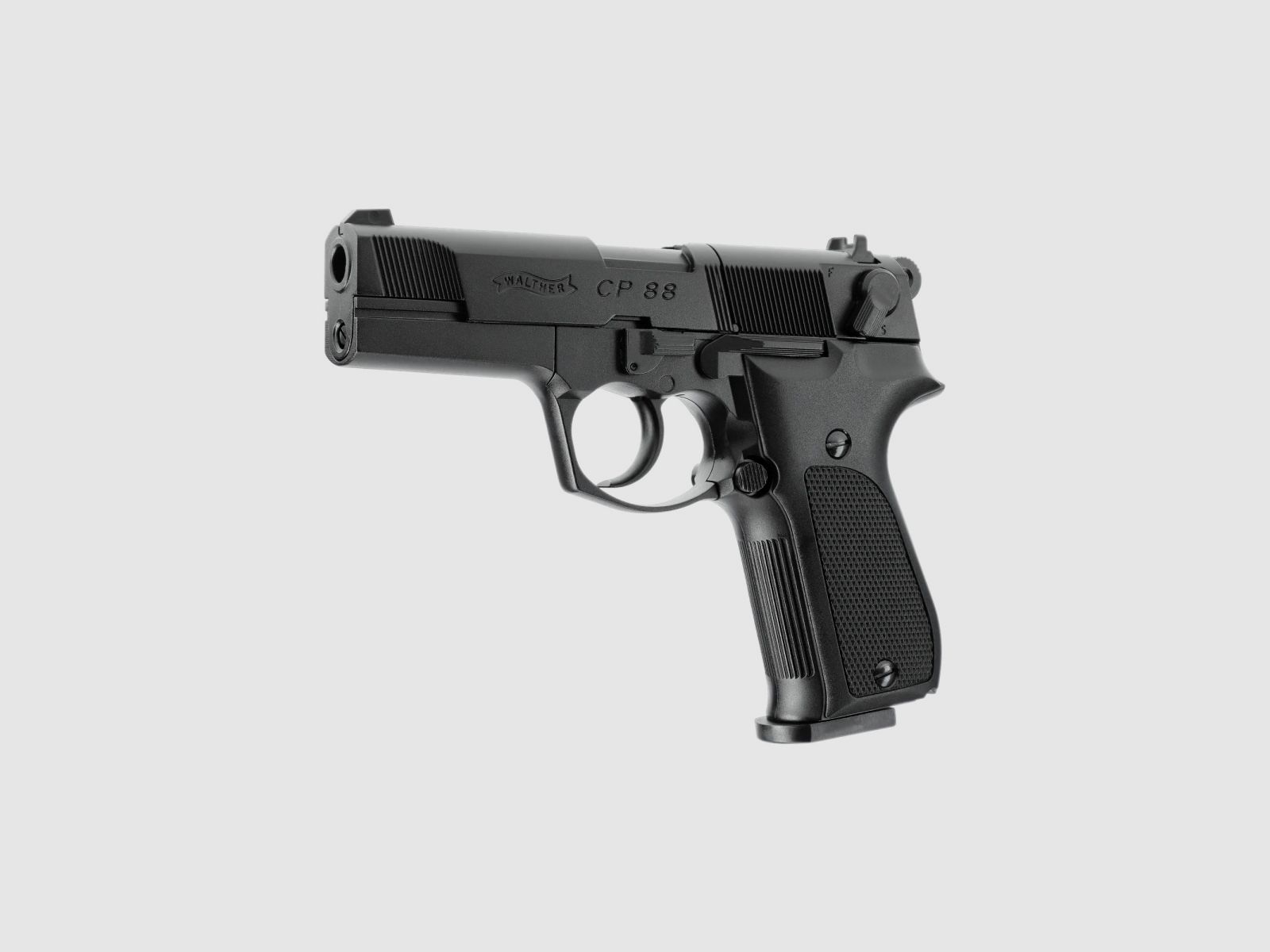 WALTHER CP88 CO2 Luftpistole 4,5mm < 4,0 J Schwarz