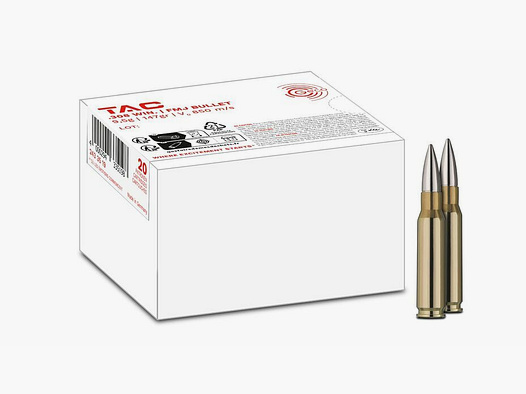 Geco Geco Tac FMJ 147grs - 20Stk - Whitelabel