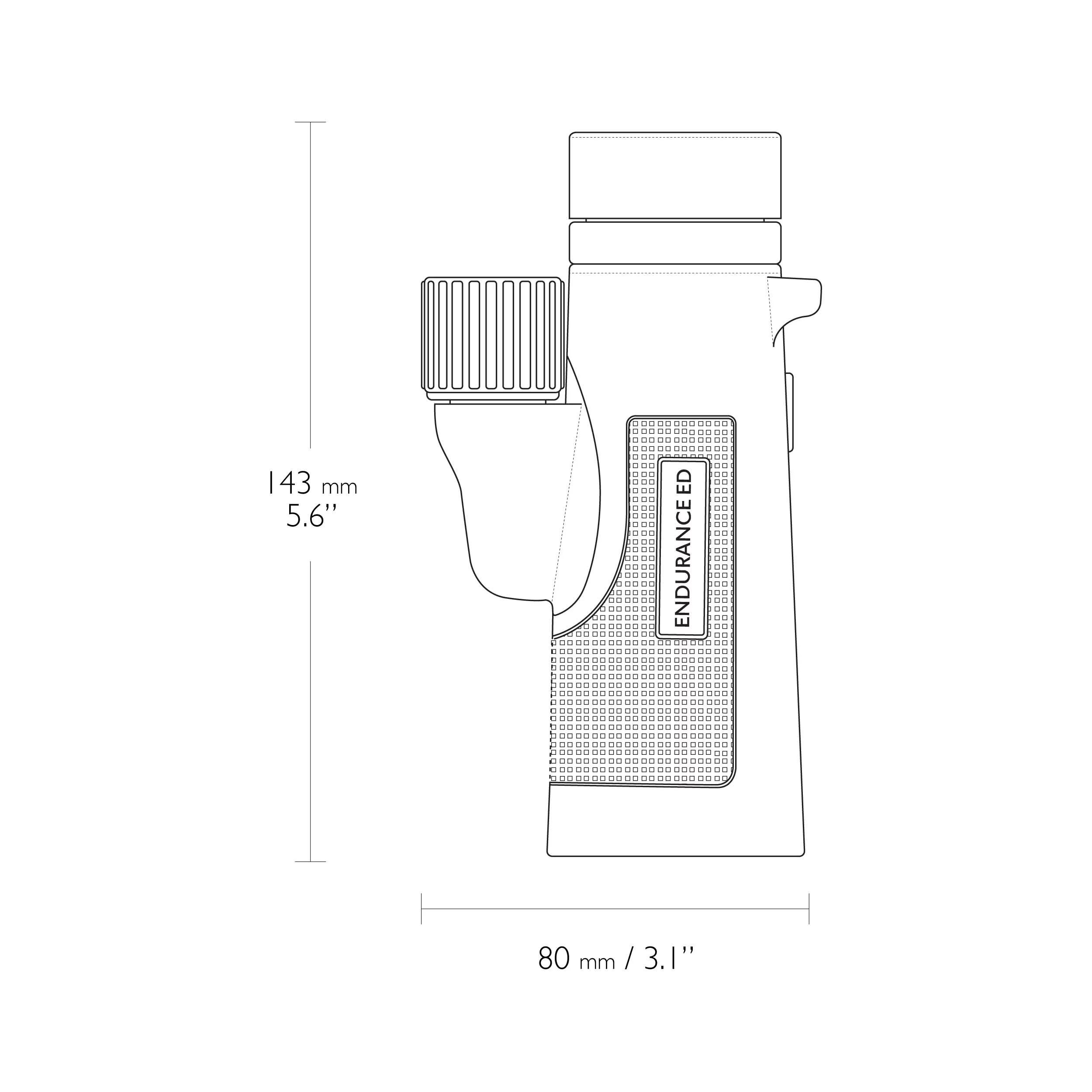 Hawke Endurance ED 8x42 Monokular, grün, Bild 6 von 26