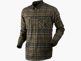 Härkila Pajala Shirt L/S - Willow green check