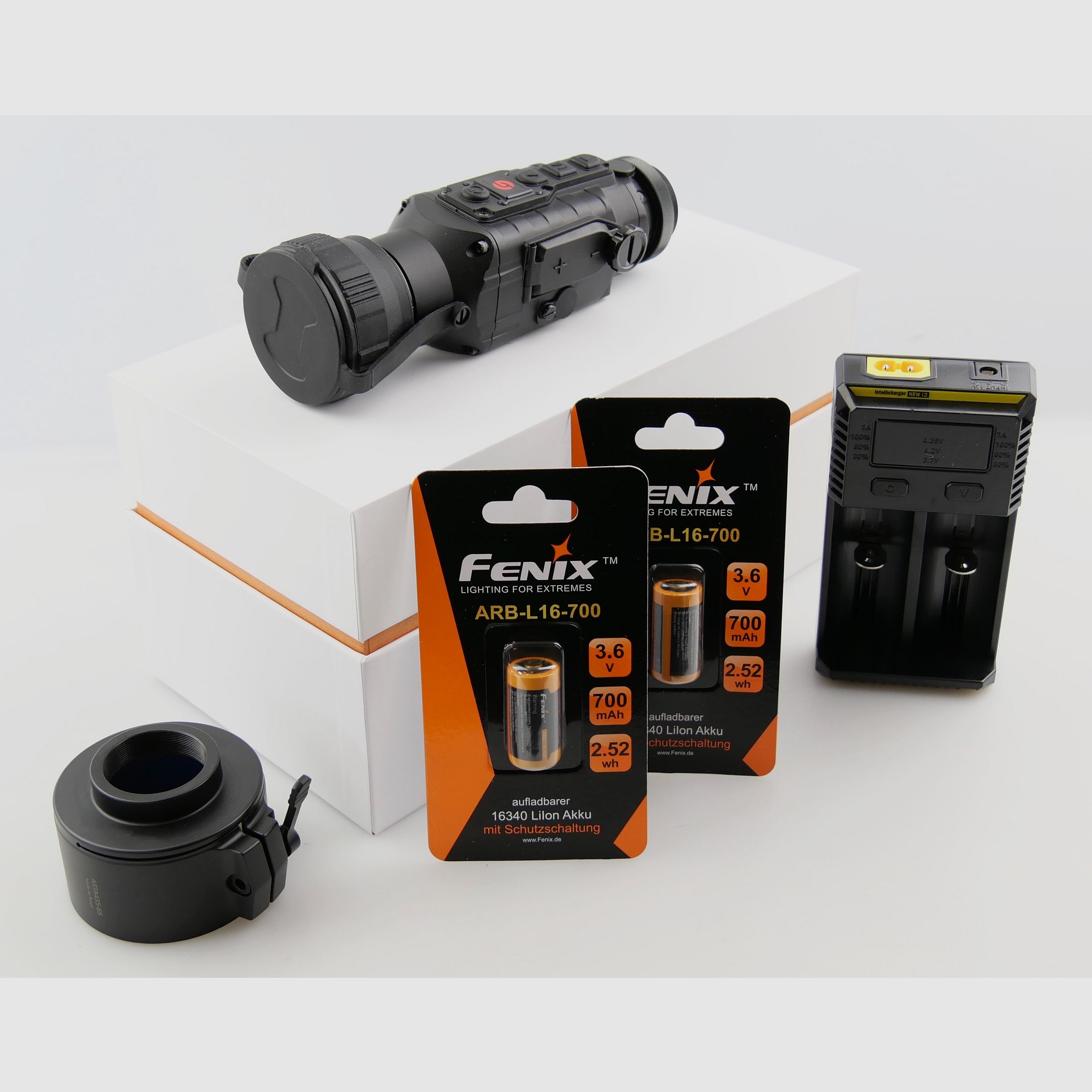 Guide Wärmebildvorsatzgerät TA450 50mm Objektiv Auflösung Bildsensor 400x300