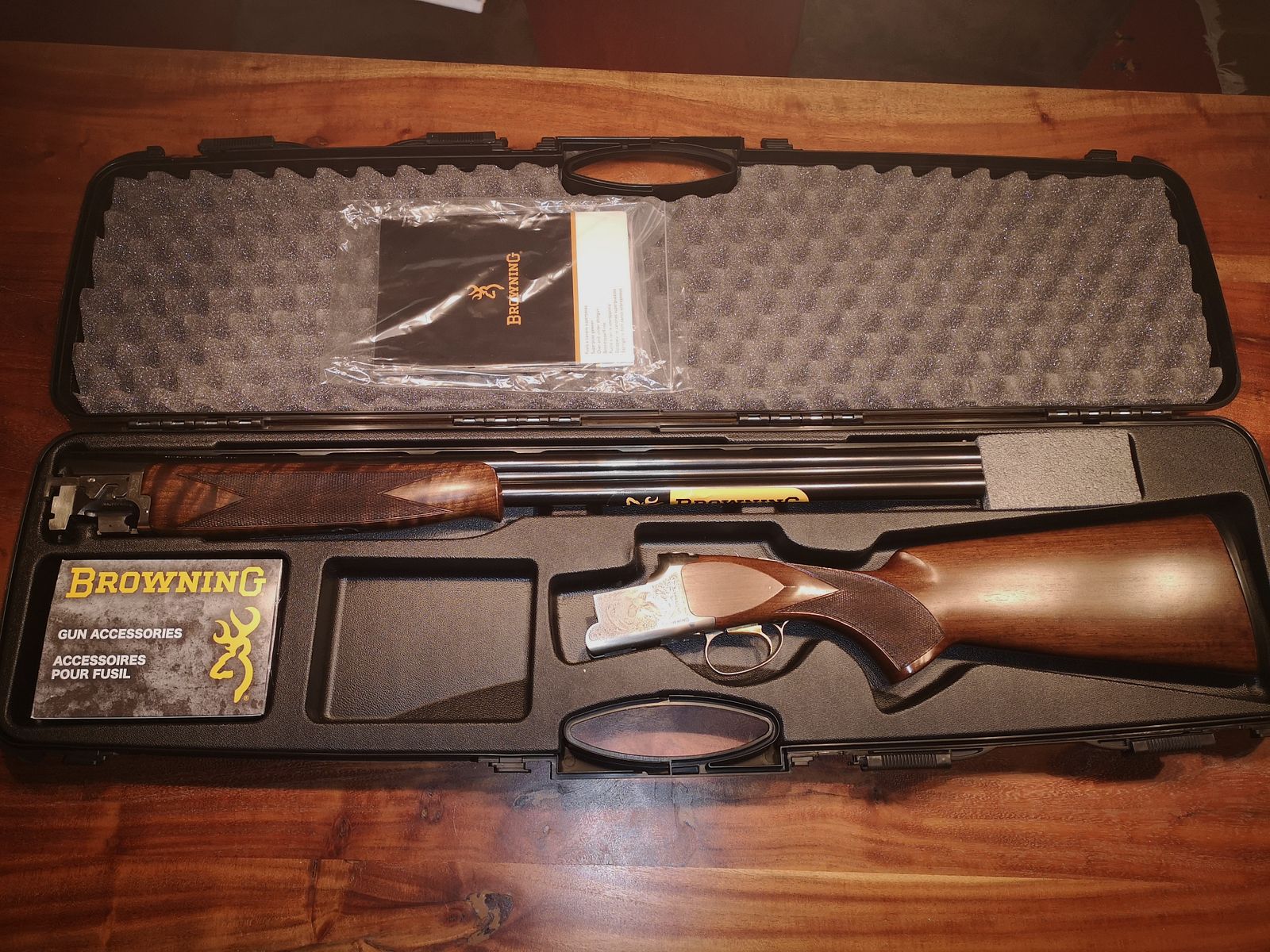 Bockflinte Browning B525 links