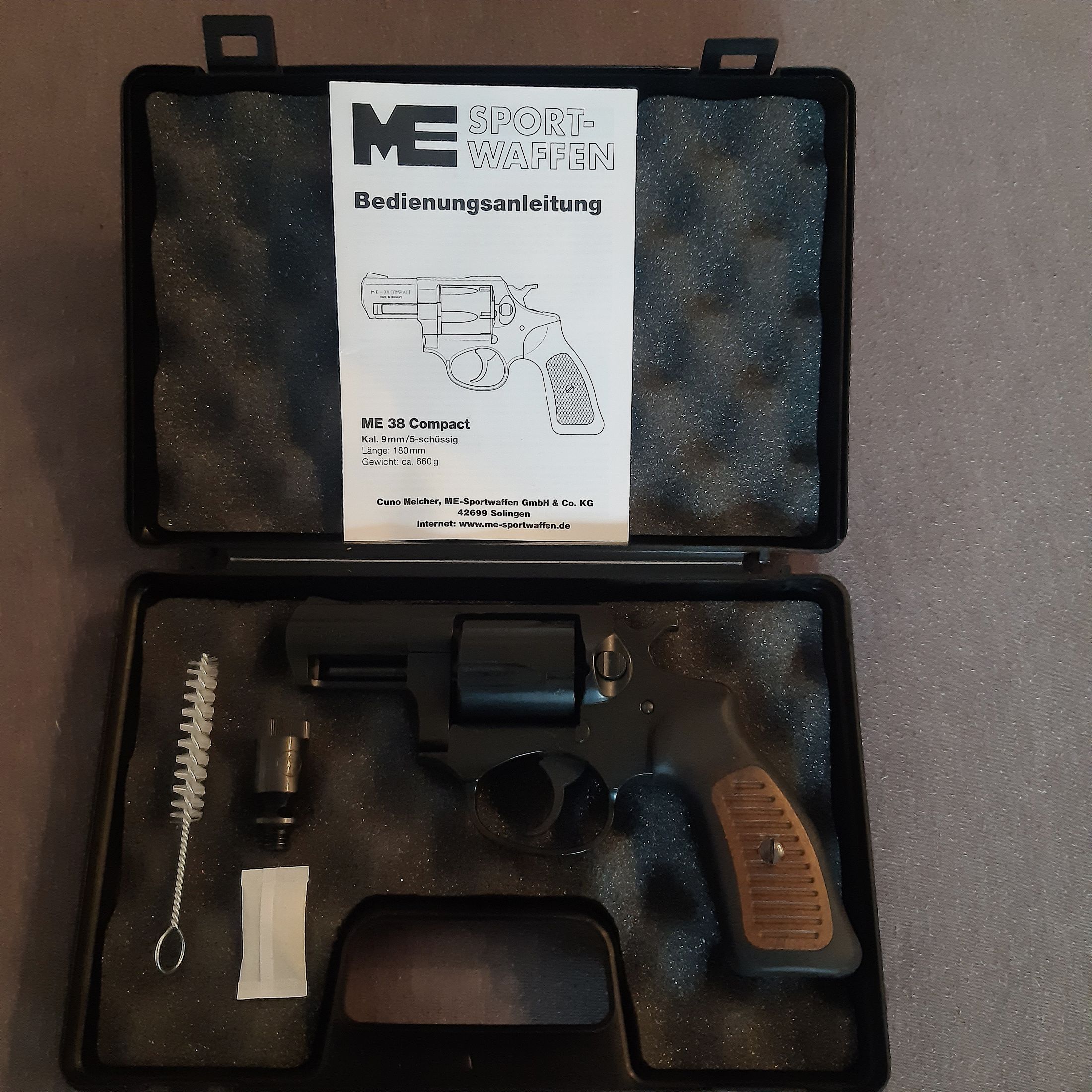 Verkaufe Schreckschussrevolver ME 38 Compact