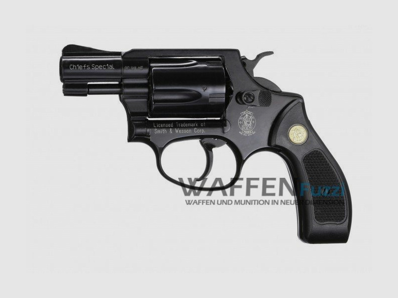 Smith & Wesson Chiefs Special Schreckschusswaffe brüniert