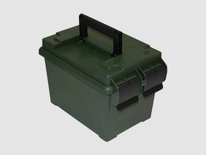 MTM Munitionsbox mit Scharnier dunkelgrün