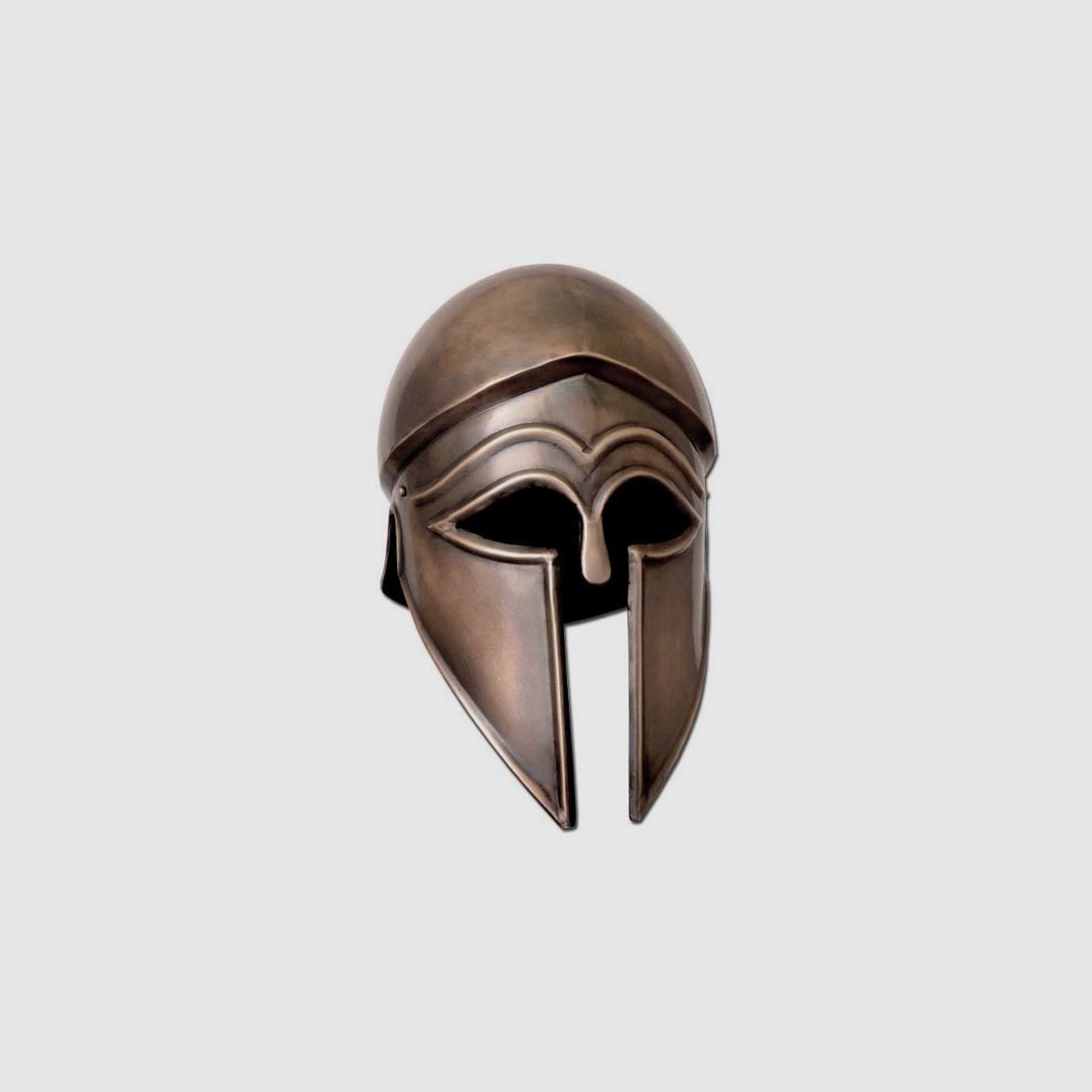 Korintherhelm in Antikfinish