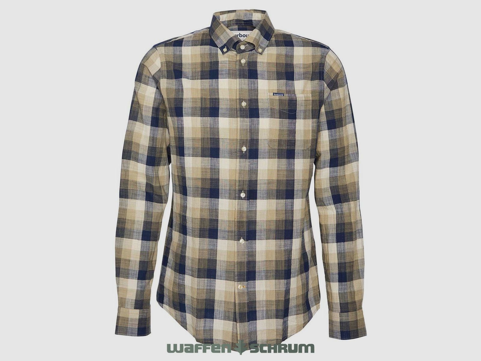 Barbour Hemd Hillroad Tailored Olive