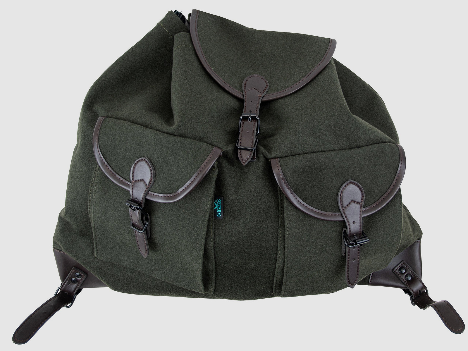 Greenlands Lodenrucksack mit Schweißeinlage