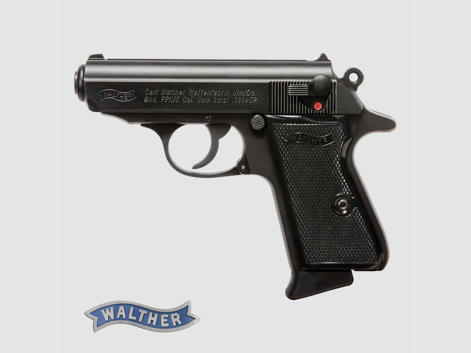 WALTHER PPK/S Black 9mm kurz