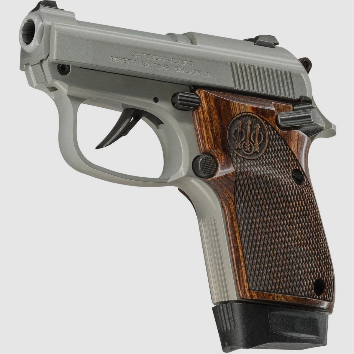 Beretta 30X Tomcat Inox/Wood Grips, image 2 of 11
