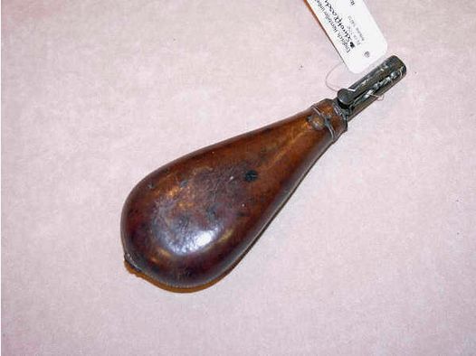 Inglés, fabricante desconocido botella de escopeta usada