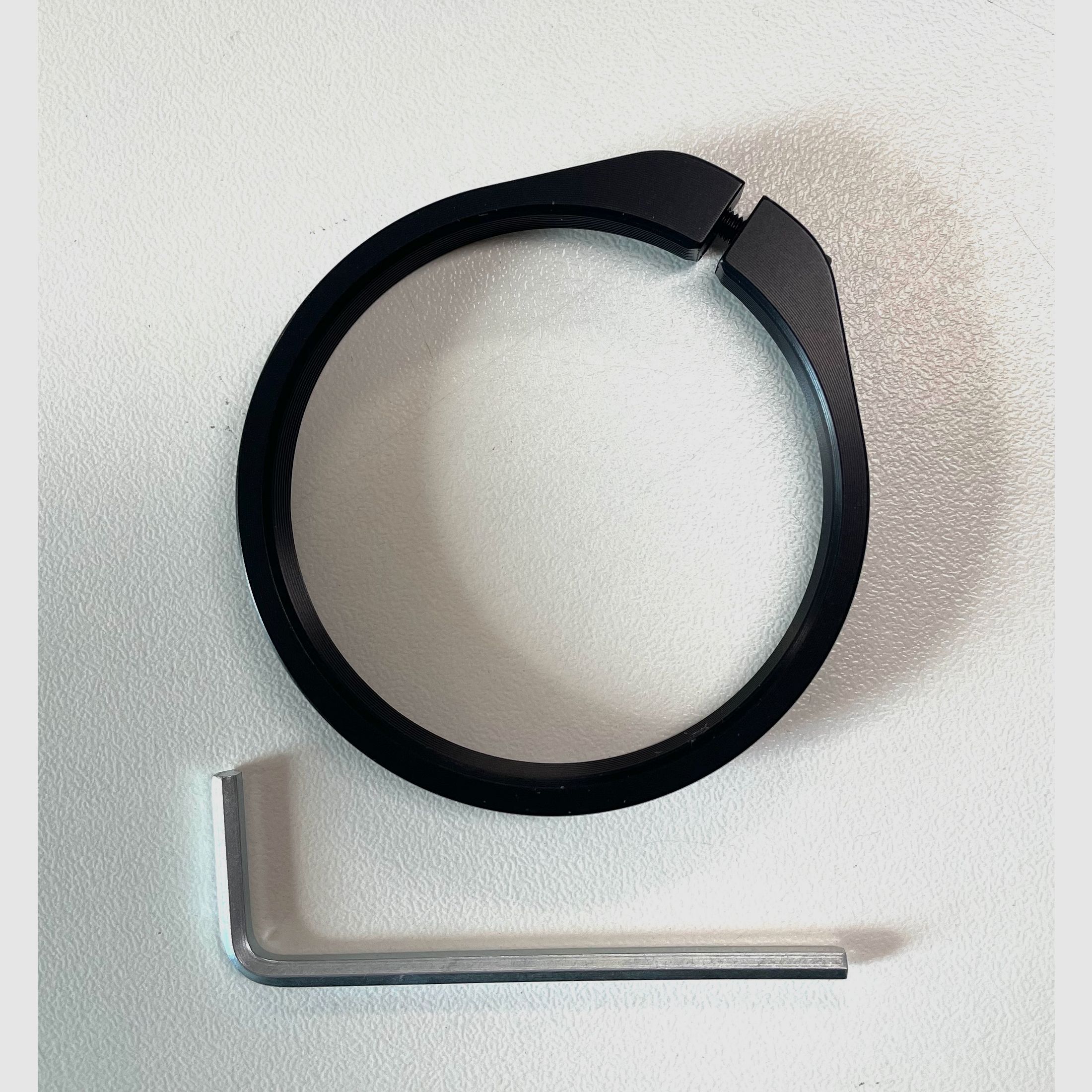 Rusan MCN-M52 tegenmoer M52x0,75 met schroef voor zelfpositionering