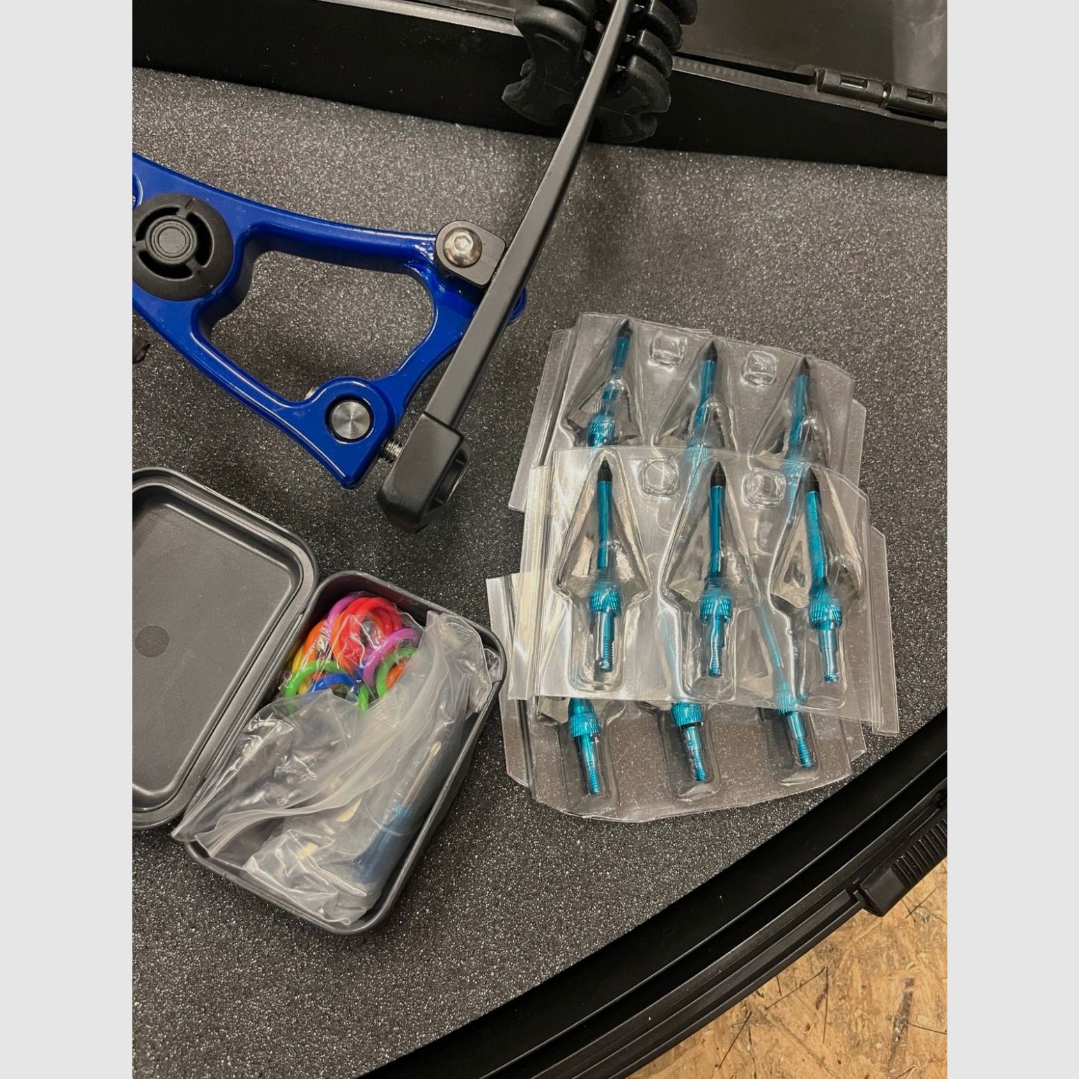 EK Archery AXIS Blau Komplettset TAUSCH