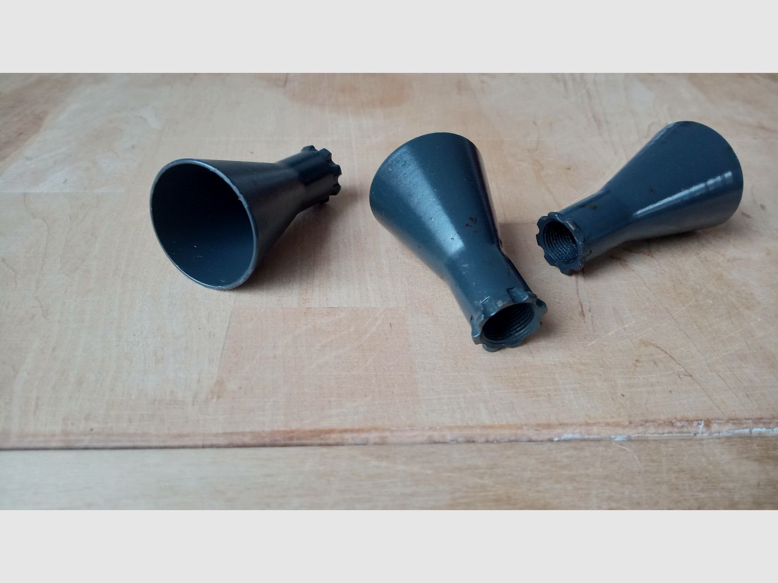 Original Samopal SA VZ.58 14x1 opinion amplifier in blue-gray / metric RH right-hand thread / flash hider muzzle brake / ideal for CSA Sporter Carbine