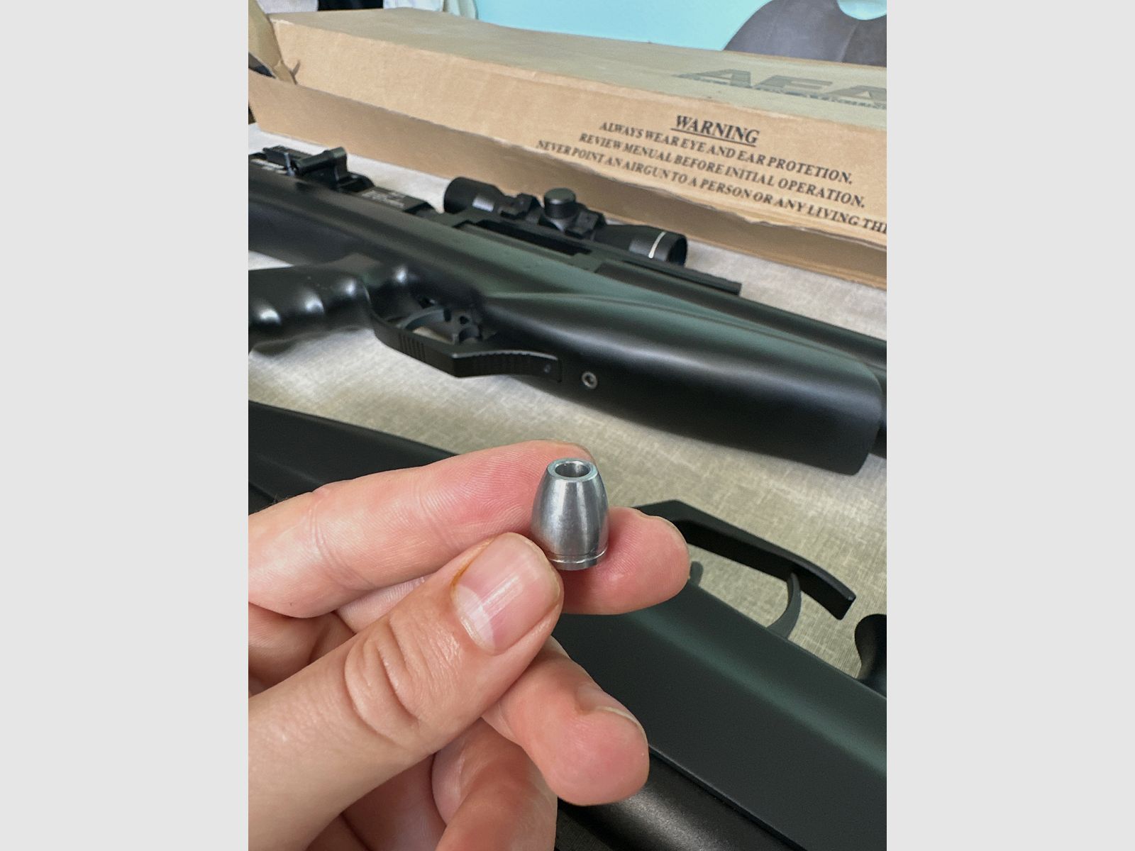 AEA Challenger Bullpup F Wersja, zestaw eksportowy od Go Gun z profesjonalnym lakierowaniem Black Mamba. 2 sztuki