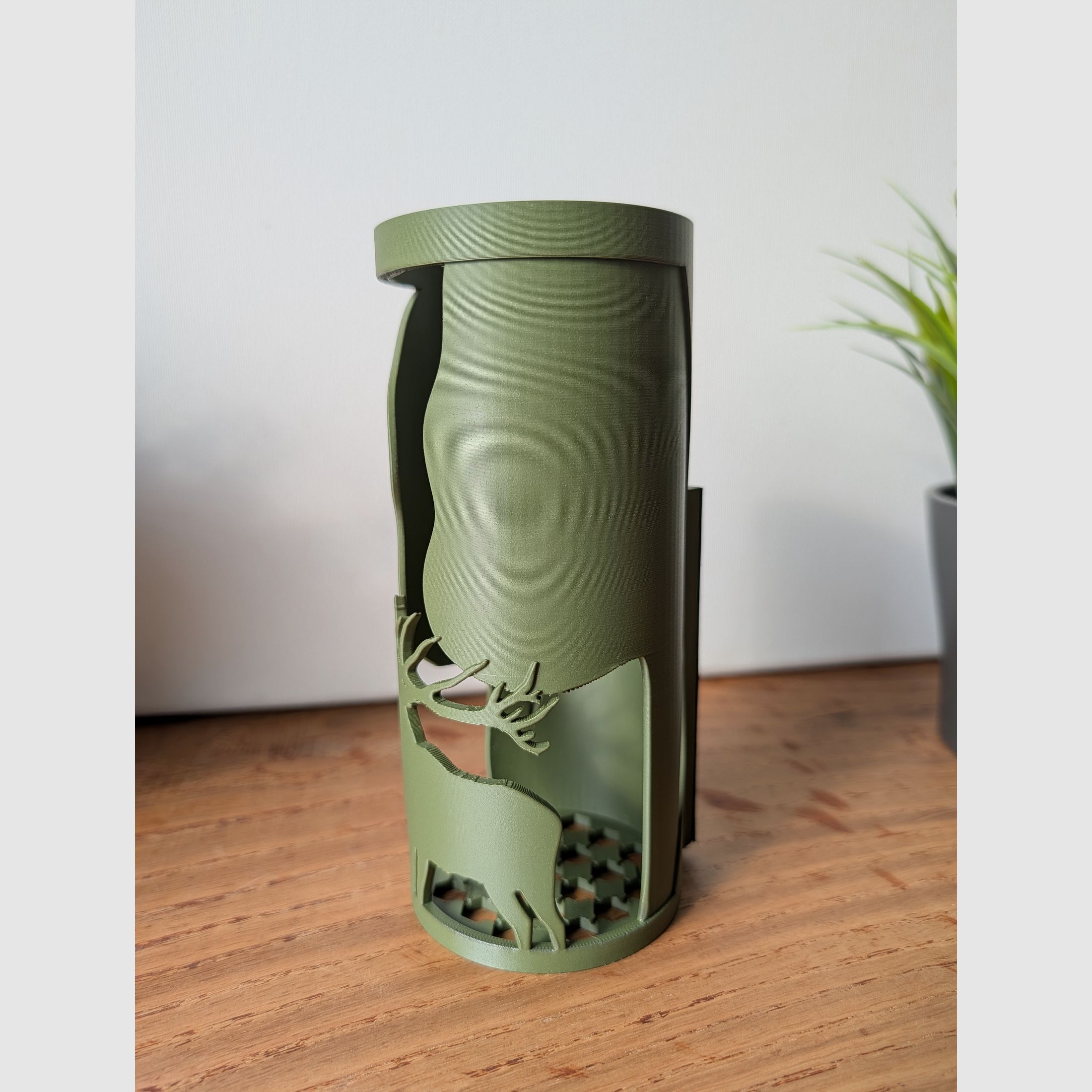 Soporte de silenciador magnético con diseño de ciervo - 65mm