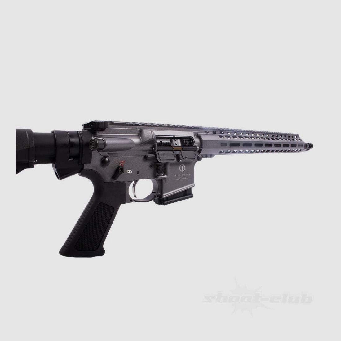 Schmeisser AR15 Dynamic L Gun Grey M-Lok