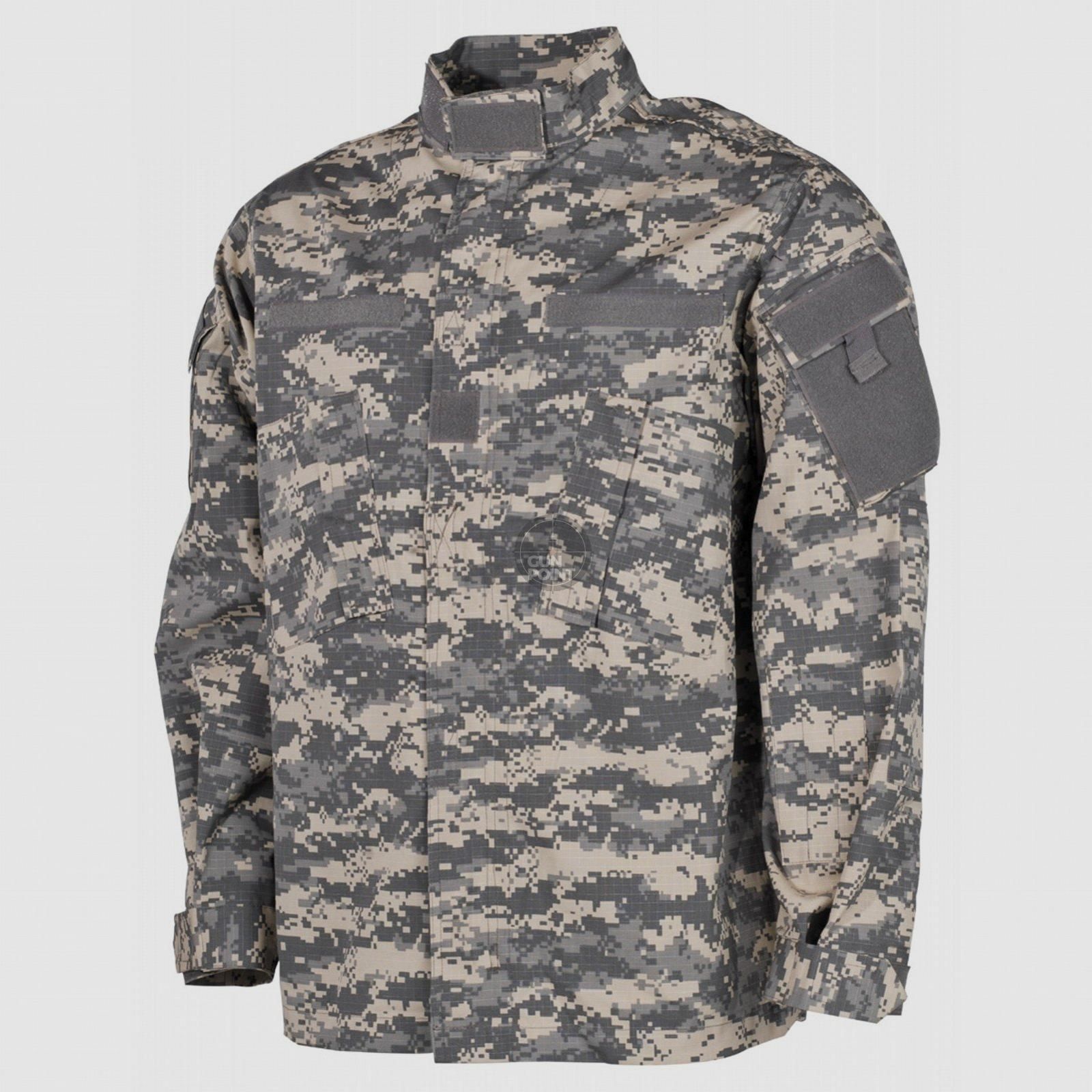 US field jacket, ACU, rip stop, AT-digital - Size: XXL