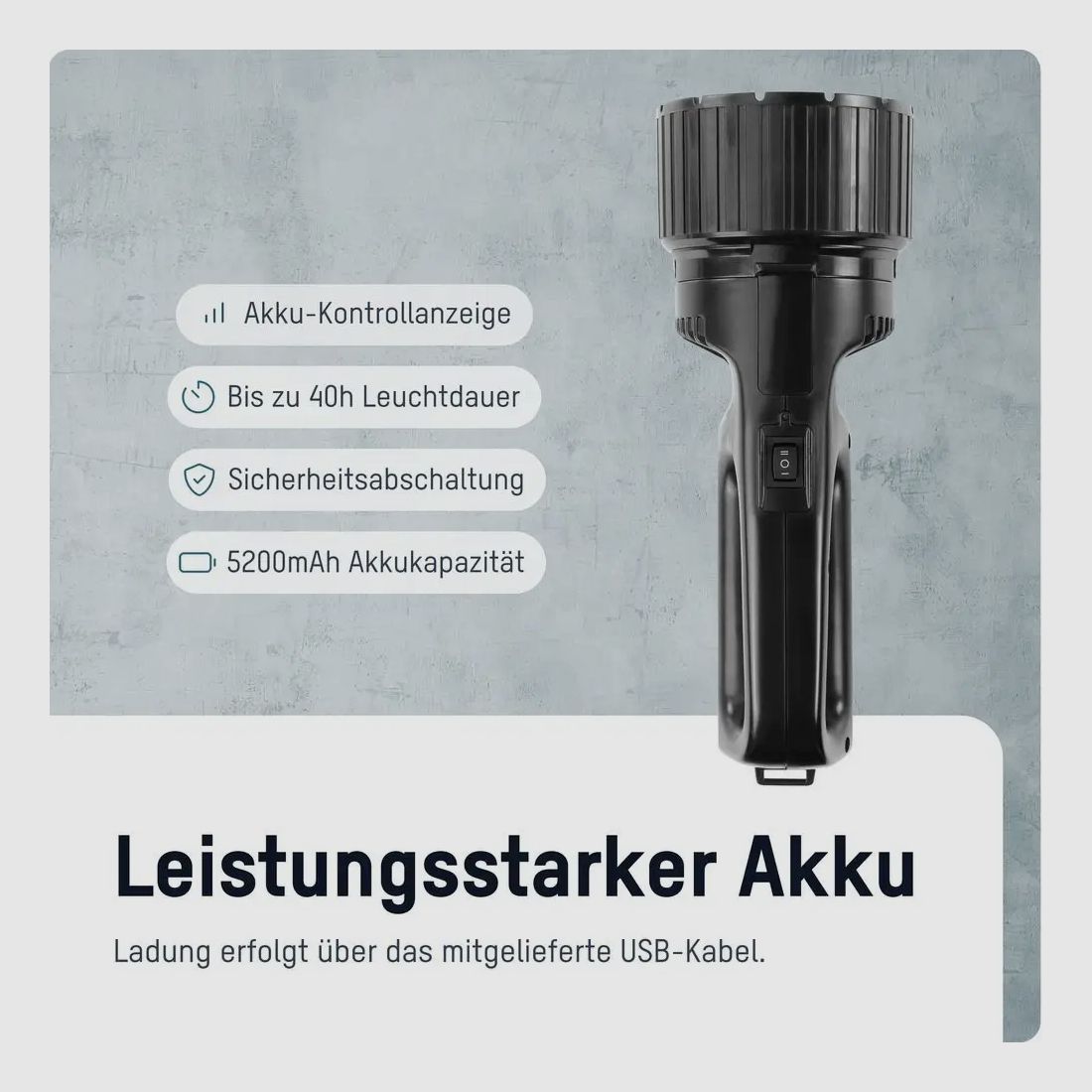 Ansmann Handscheinwerfer Future HS1000FR