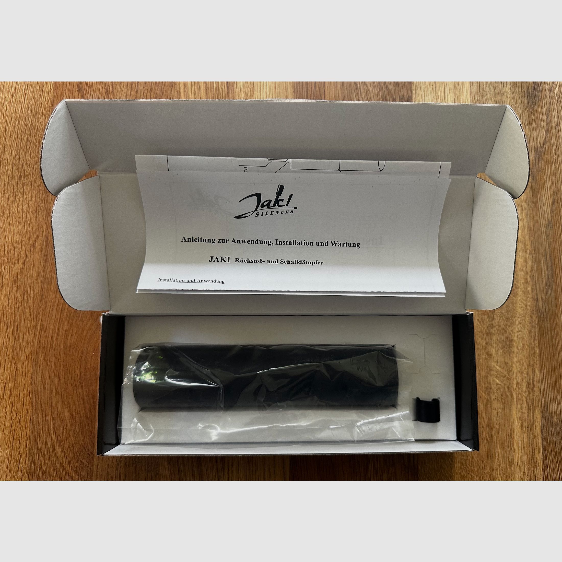 JAKI Titanium Super M15.1 caliber .30 silencer
