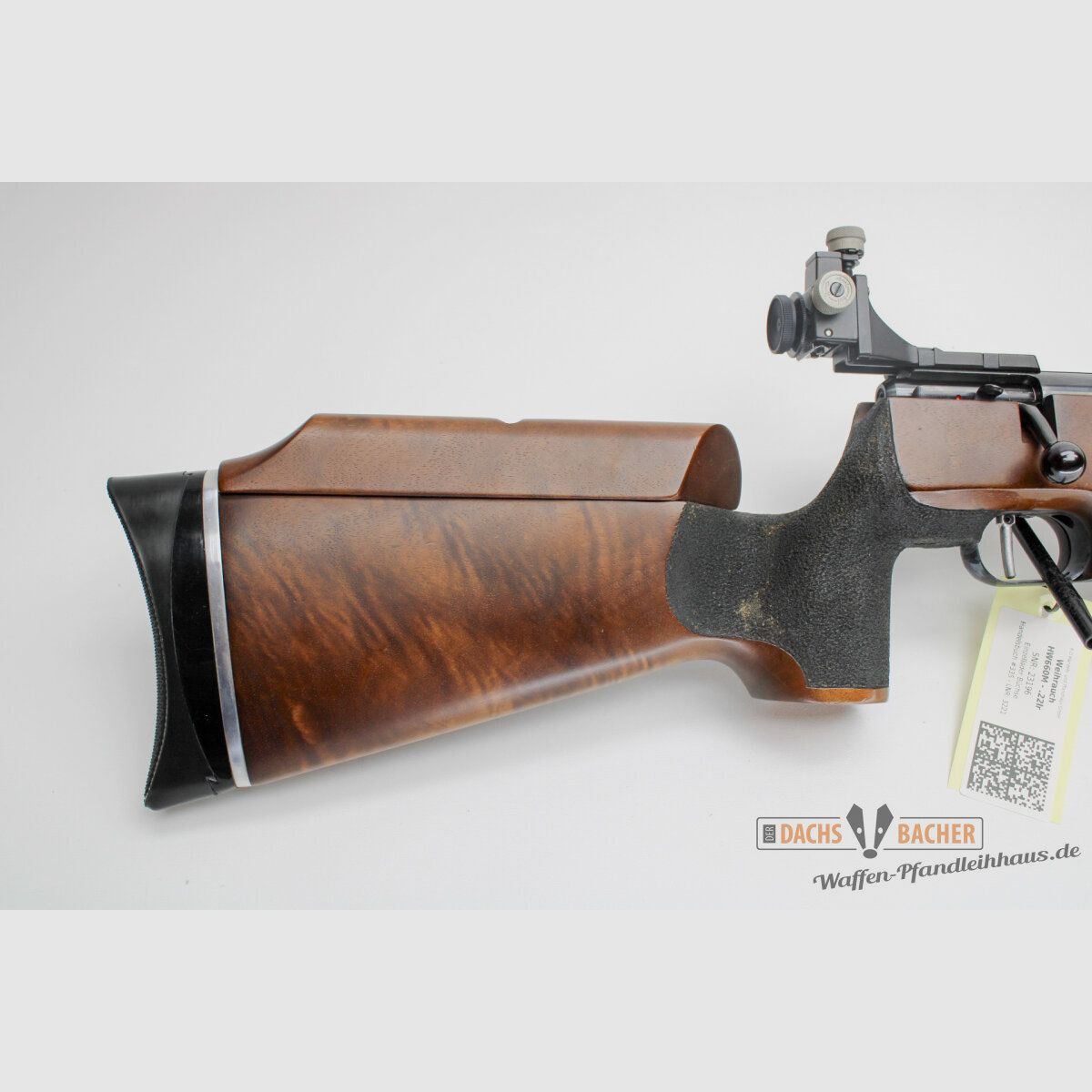 EL Fucile Weihrauch HW 660M Cal. .22lr con Diottra Fucile di Match, immagine 5 di 9